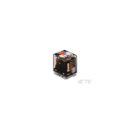 Te Connectivity Socket, Power Relay, 6 A, 4 Pins, Plug-in, Solder 1-1393154-7